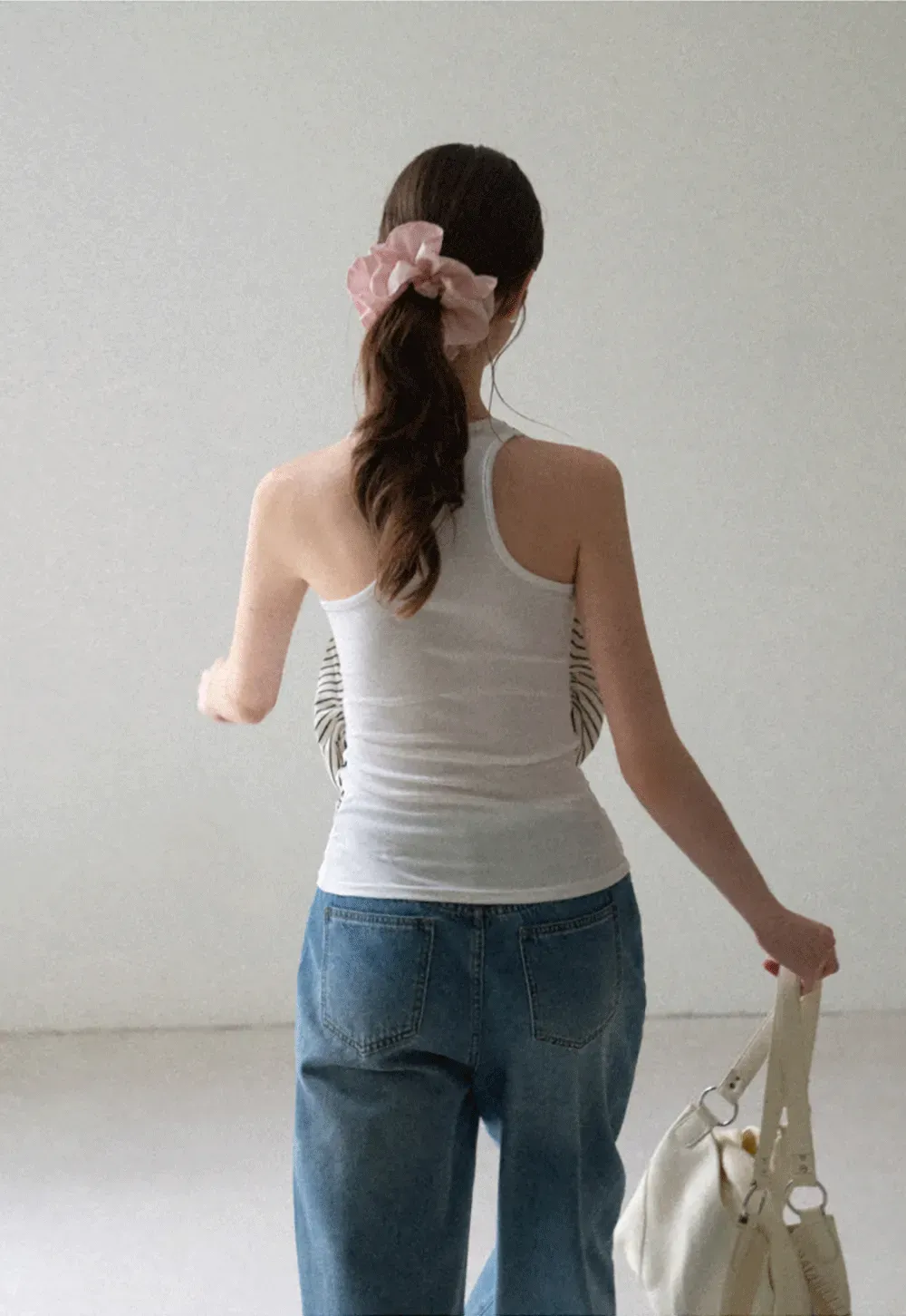 Draped Cowl Neck Sleeveless Top