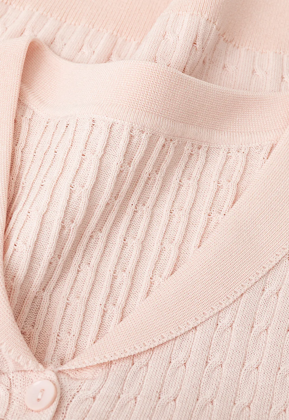 V Neck Ribbed Knit Sleeveless Top