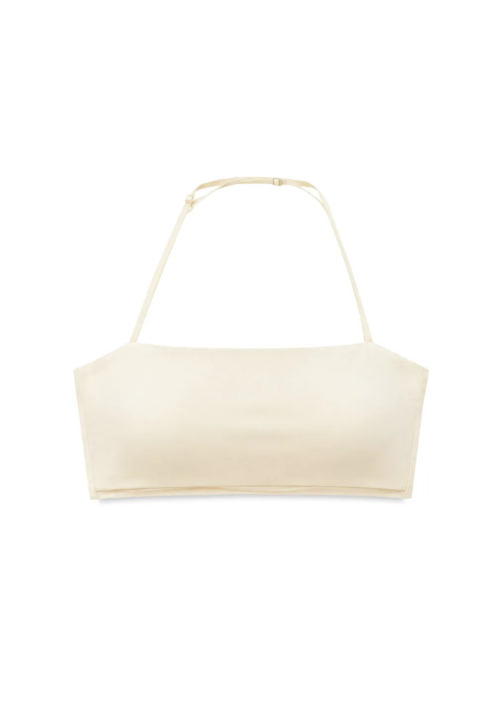 Structured Halter Neck Tank Top