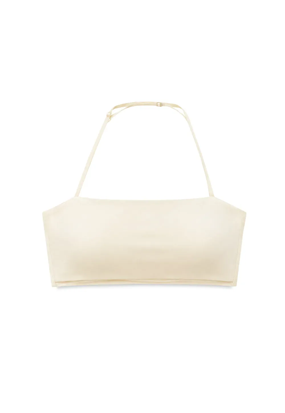Structured Halter Neck Tank Top