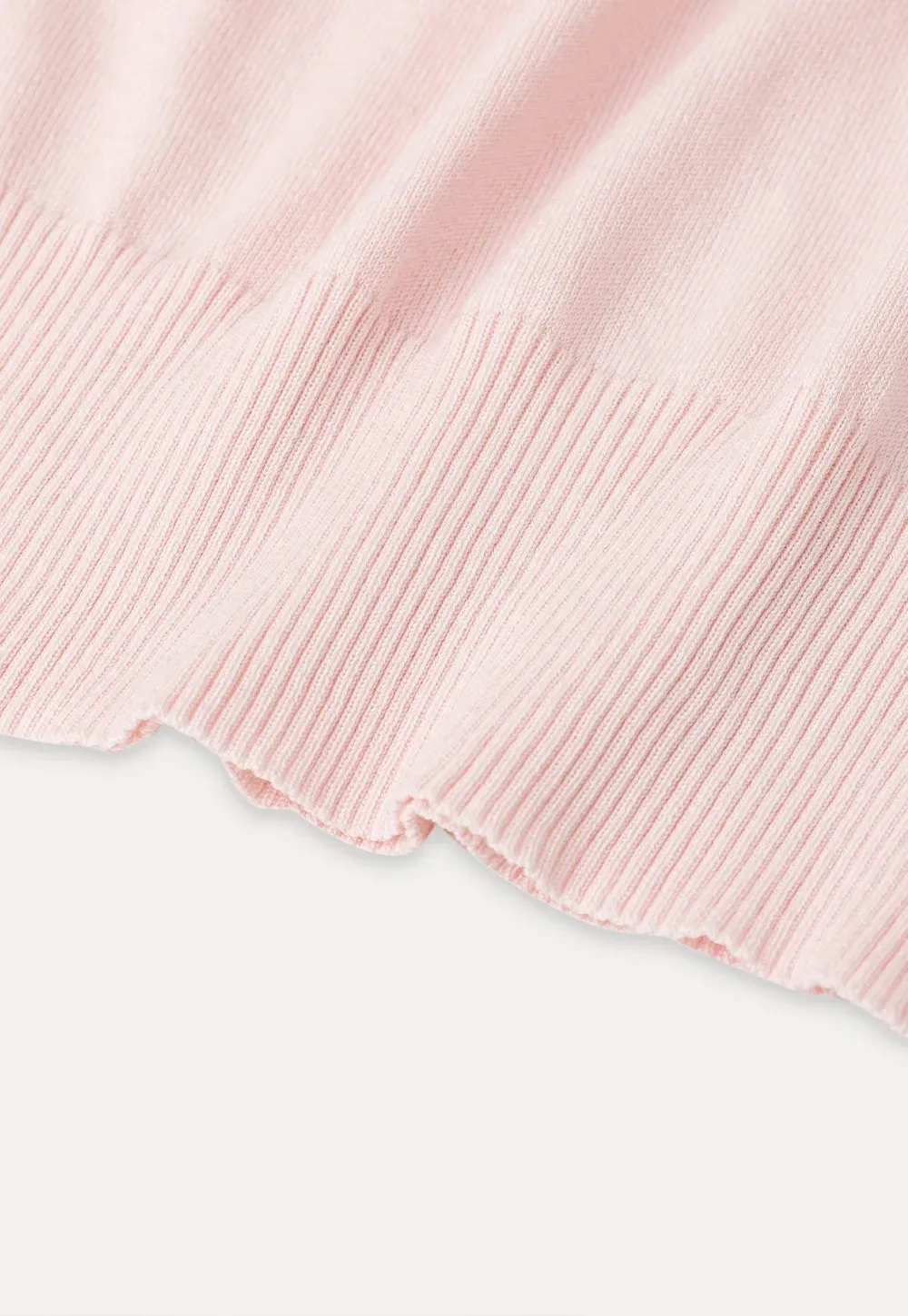 Polo Collar Sleeveless Knit Tank Top