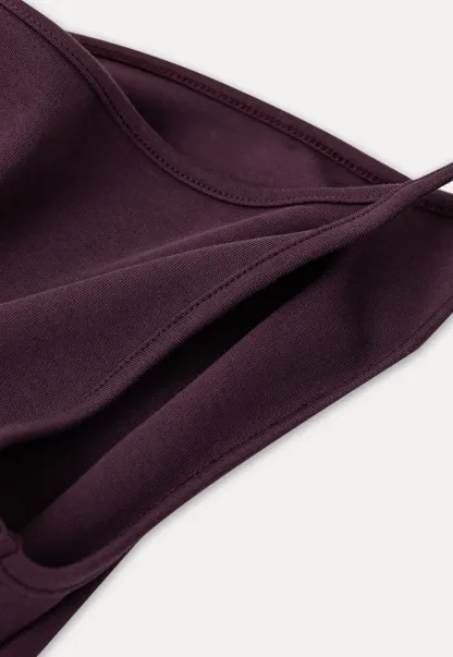 Square Neck Cropped Sleeveless Top