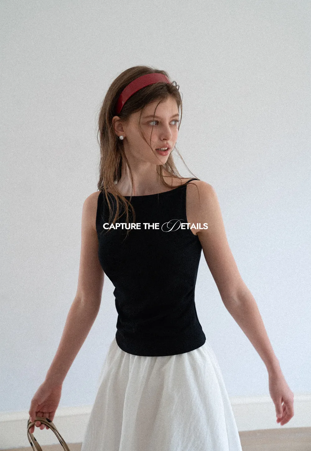 Square Neck Cropped Sleeveless Top