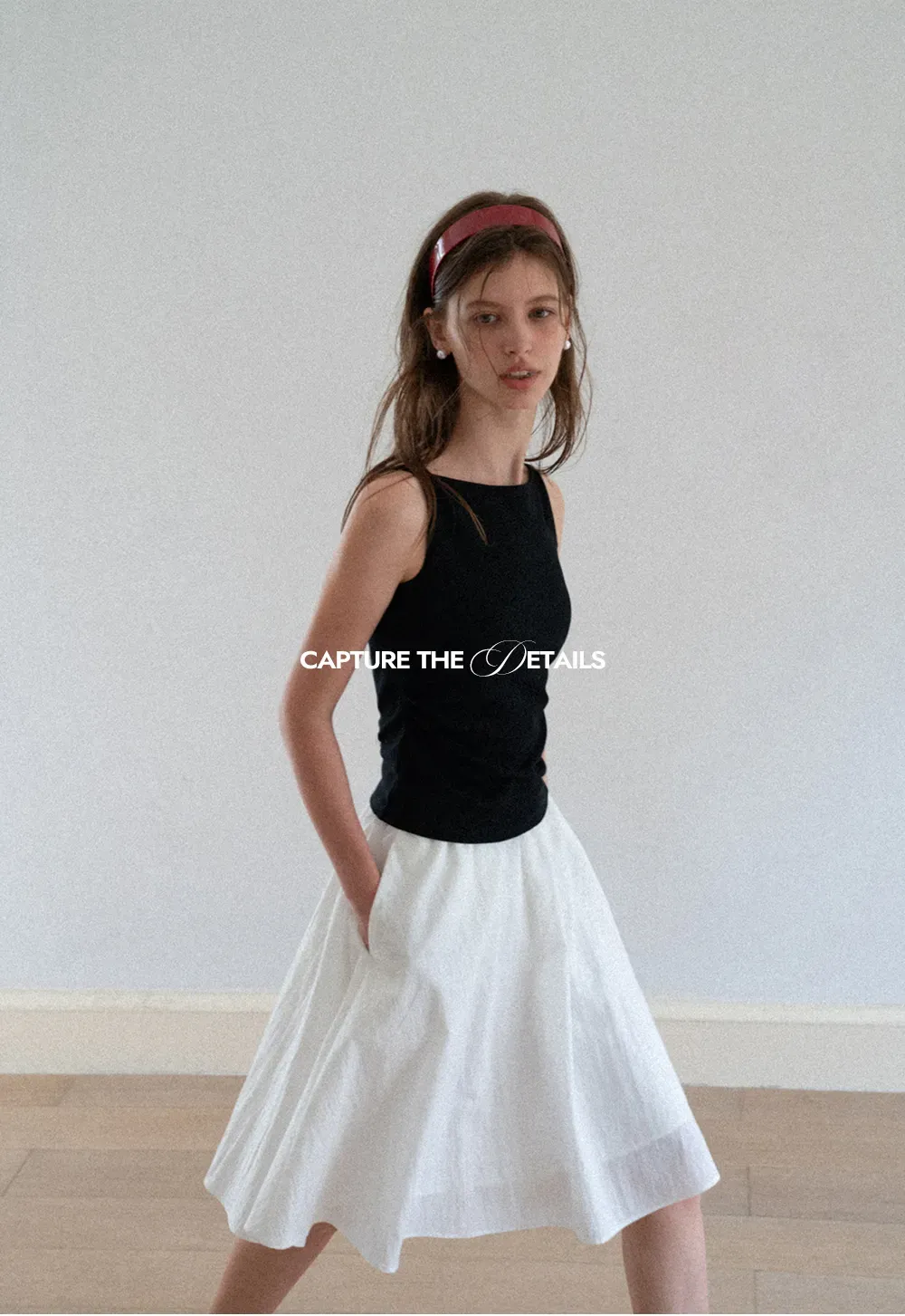 Square Neck Cropped Sleeveless Top