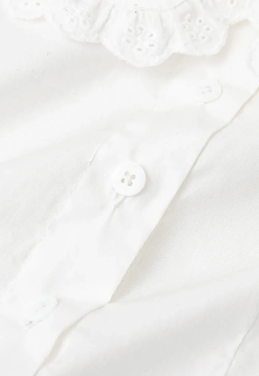 Lace Trim Collar Sleeveless Top