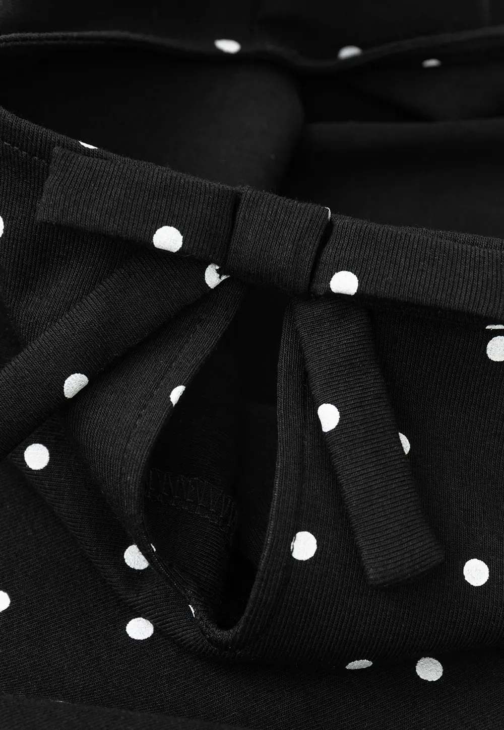 Polka Dot Print Keyhole Neck Cap Sleeve Tank Top