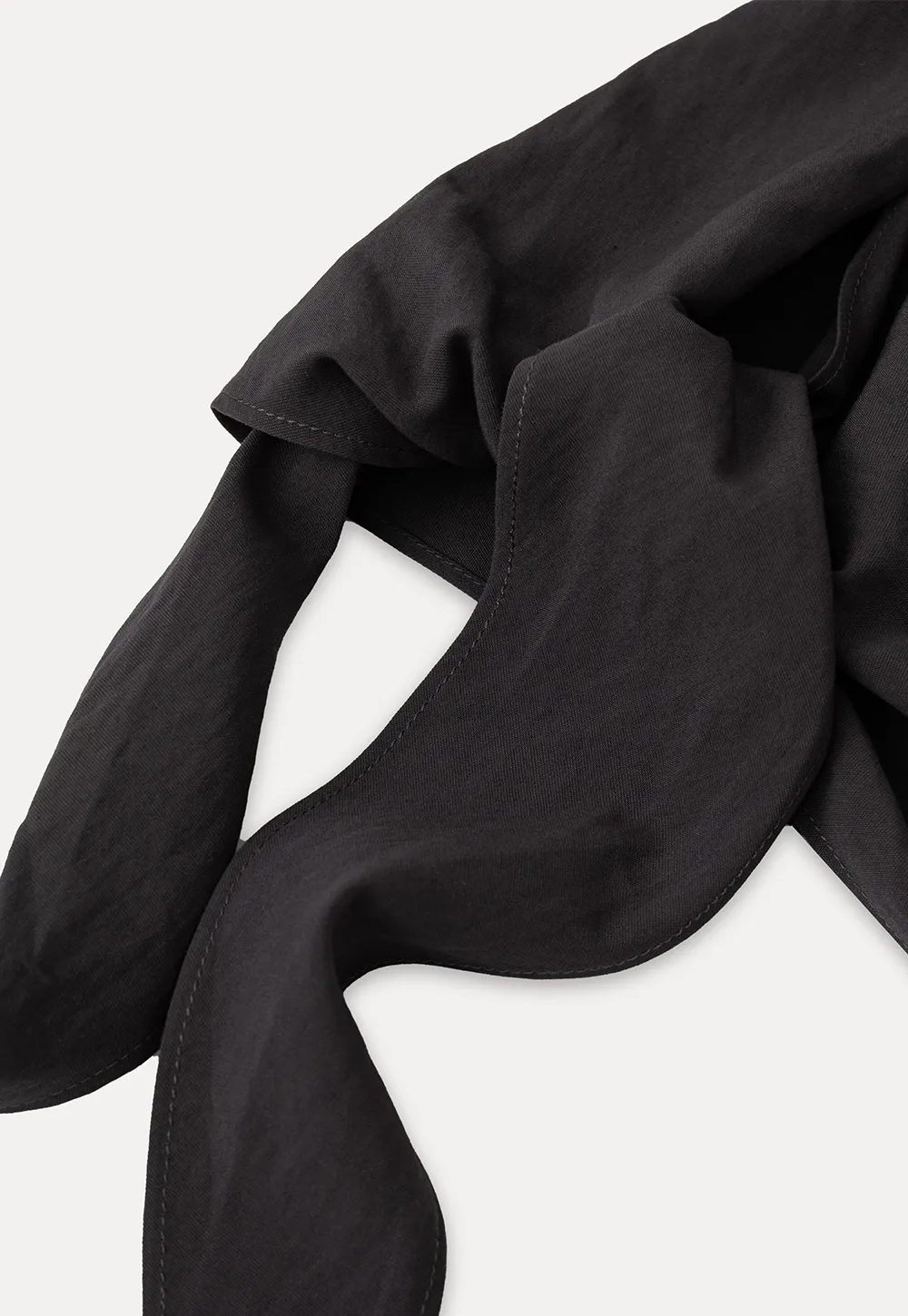 Draped V Neck Sleeveless Top And Flowing A Line Skirt Set