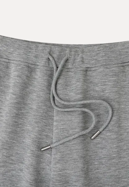 Cropped Halter Neck Tank Top and Drawstring Wide Leg Pants