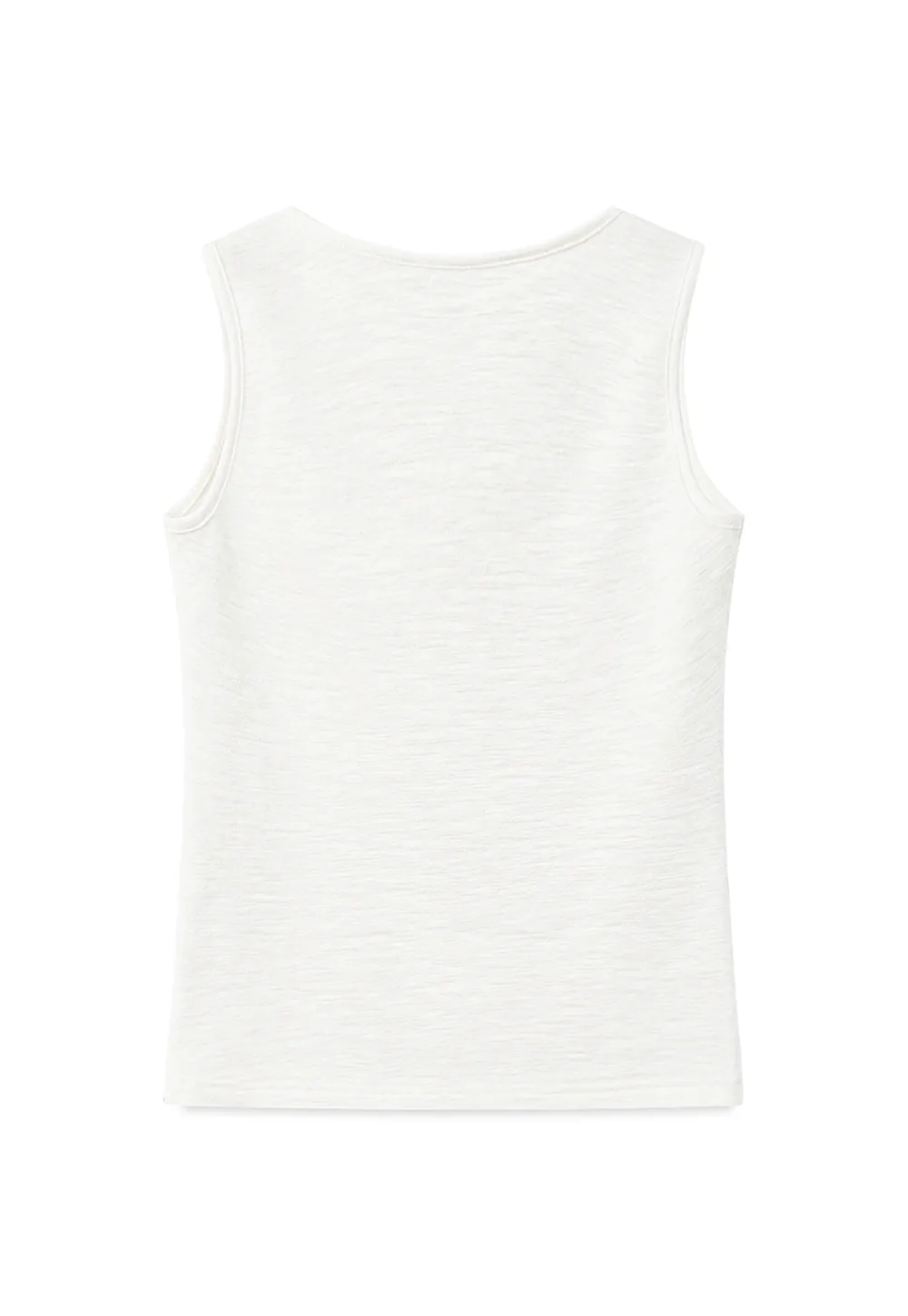 Lace Trim V Neck Sleeveless Knit Tank Top