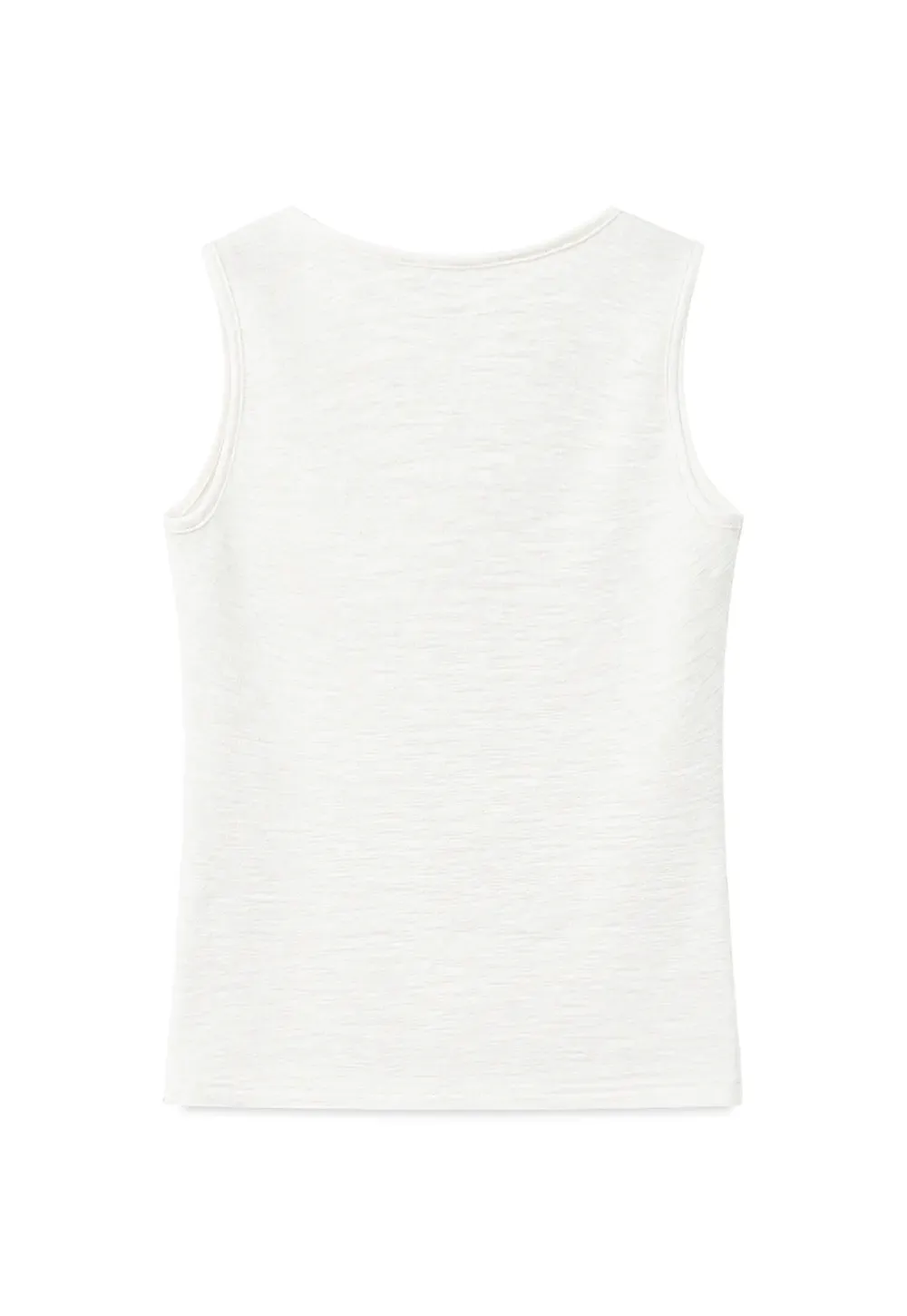 Lace Trim V Neck Sleeveless Knit Tank Top