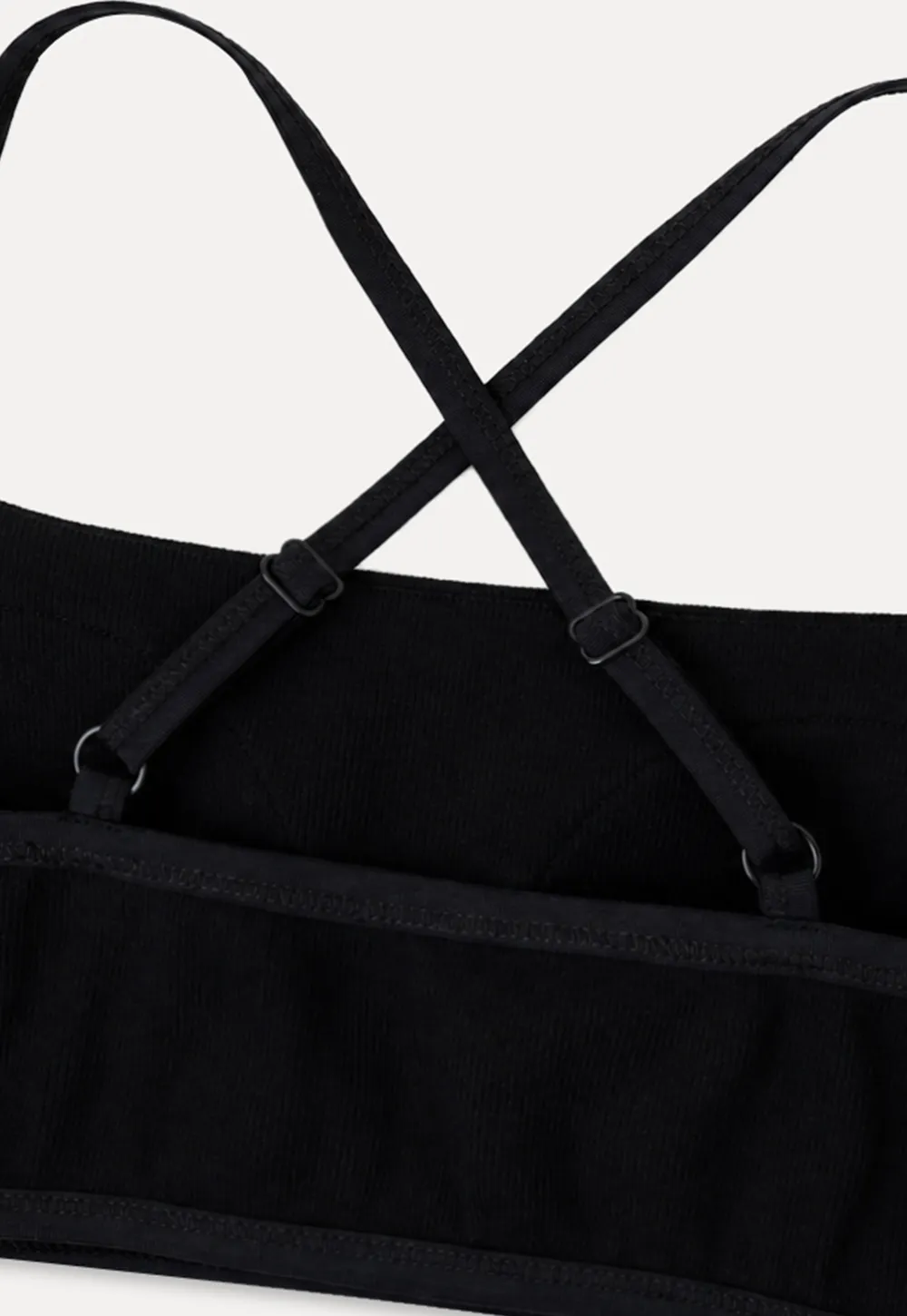 Cropped Square Neck Thin Strap Tank Top