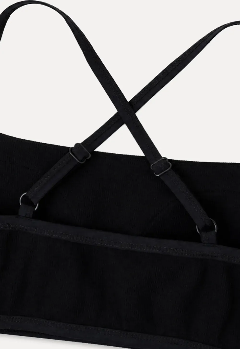 Cropped Square Neck Thin Strap Tank Top