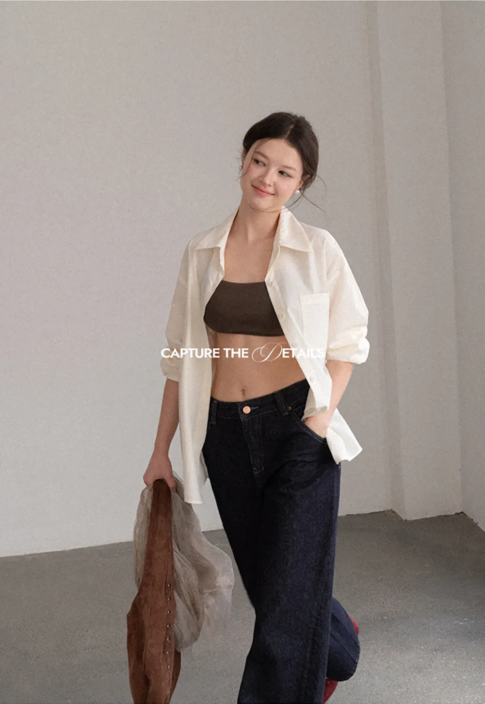 Cropped Square Neck Thin Strap Tank Top
