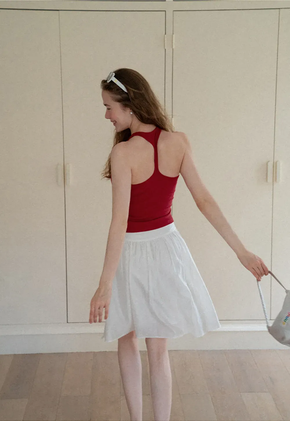 V Neck Halter Tank Top