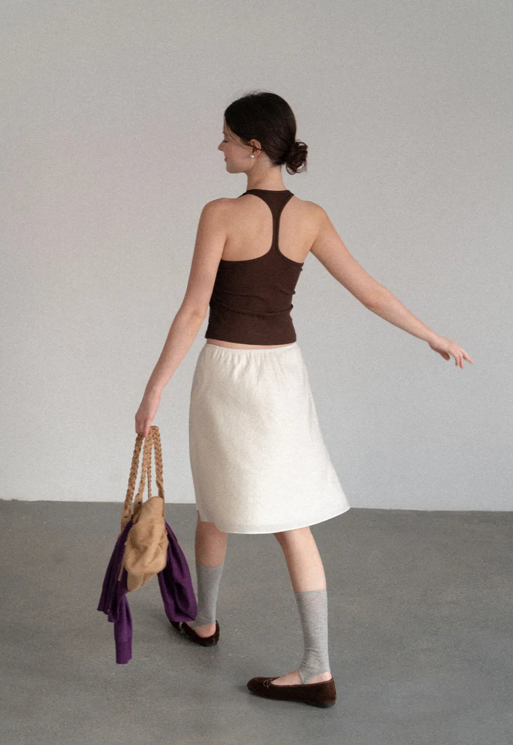 V Neck Halter Tank Top