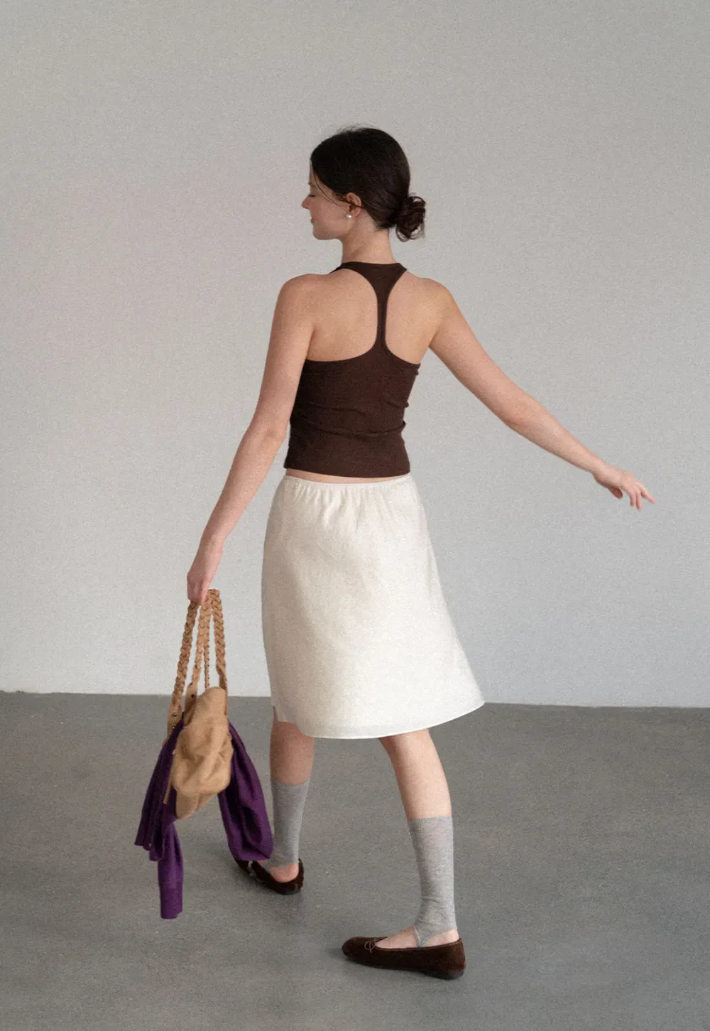 V Neck Halter Tank Top