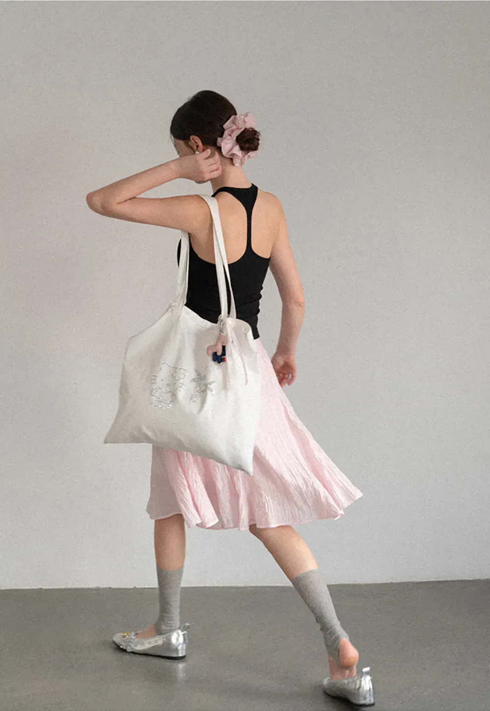 V Neck Halter Tank Top