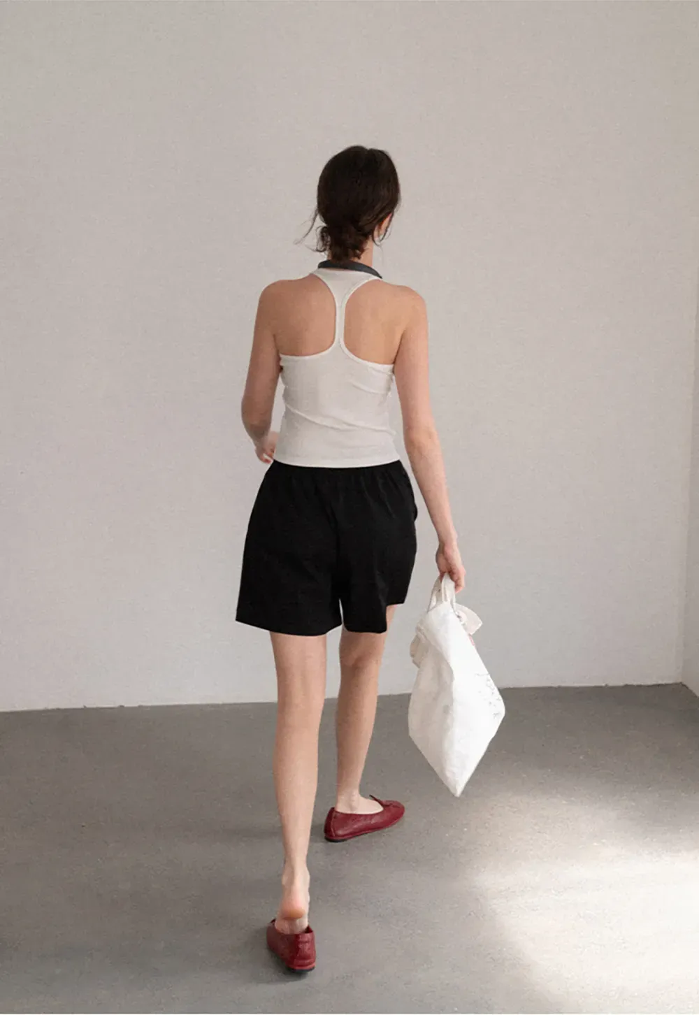 V Neck Halter Tank Top