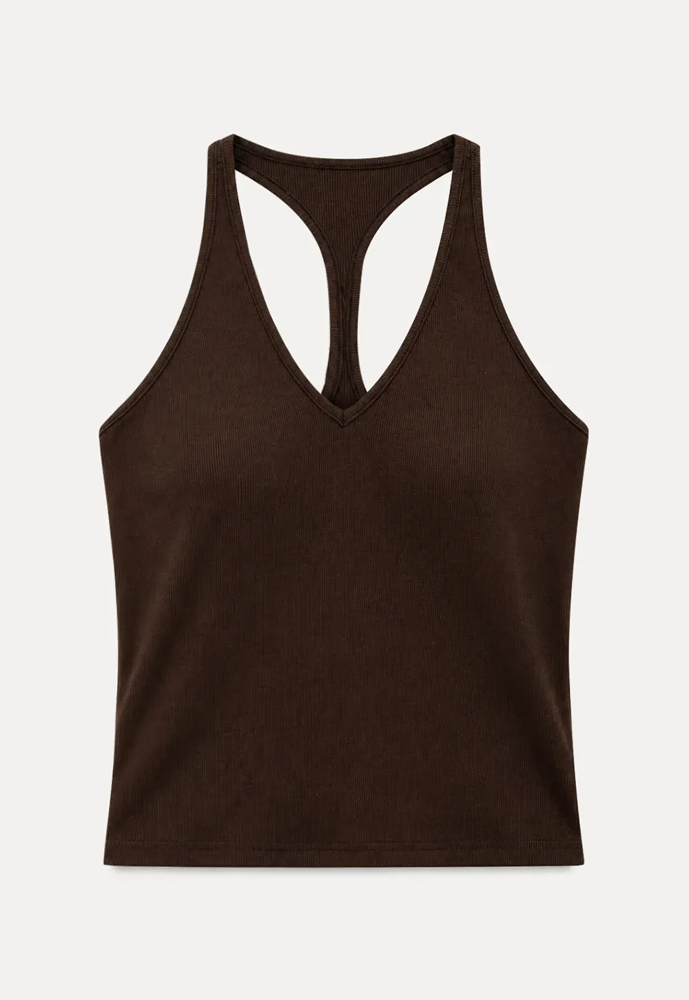 V Neck Halter Tank Top