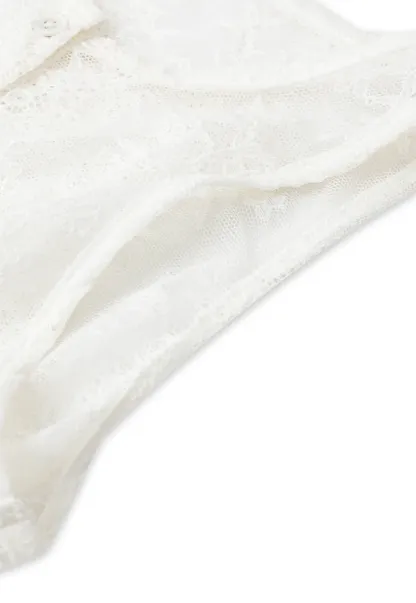 Sheer Lace Halter Neck Button Front Tank Top