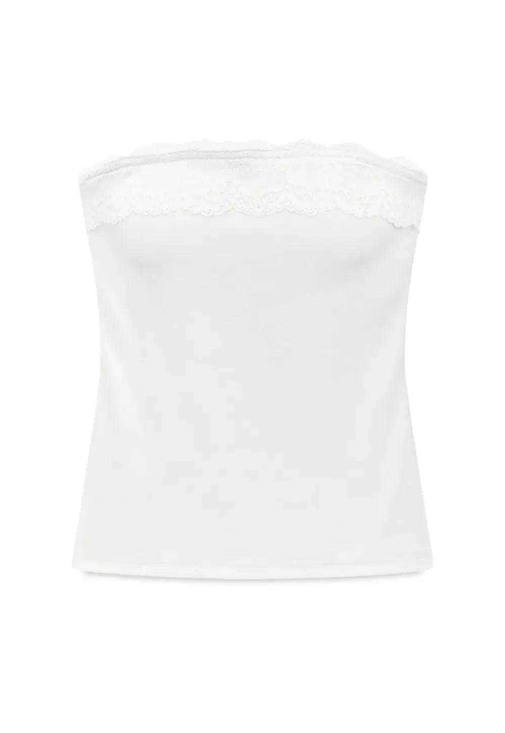Sheer Scarf Tie Strap Tube Top