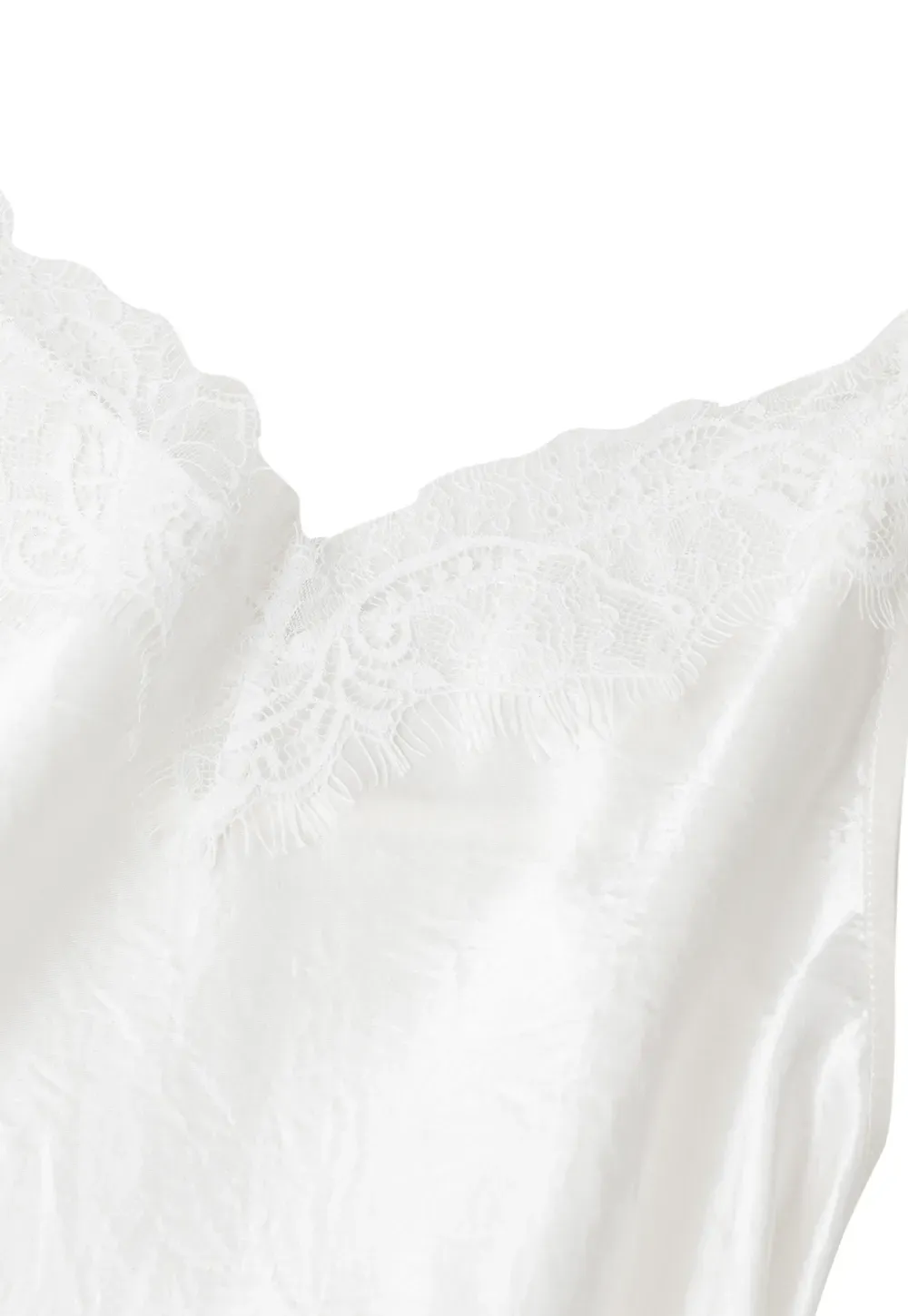 Lace Trim V Neck Camisole Tank Top