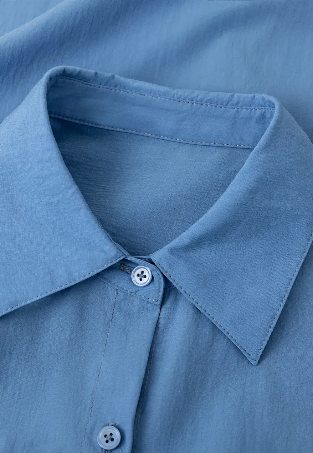 Long Sleeve Button Up Shirt with Collar