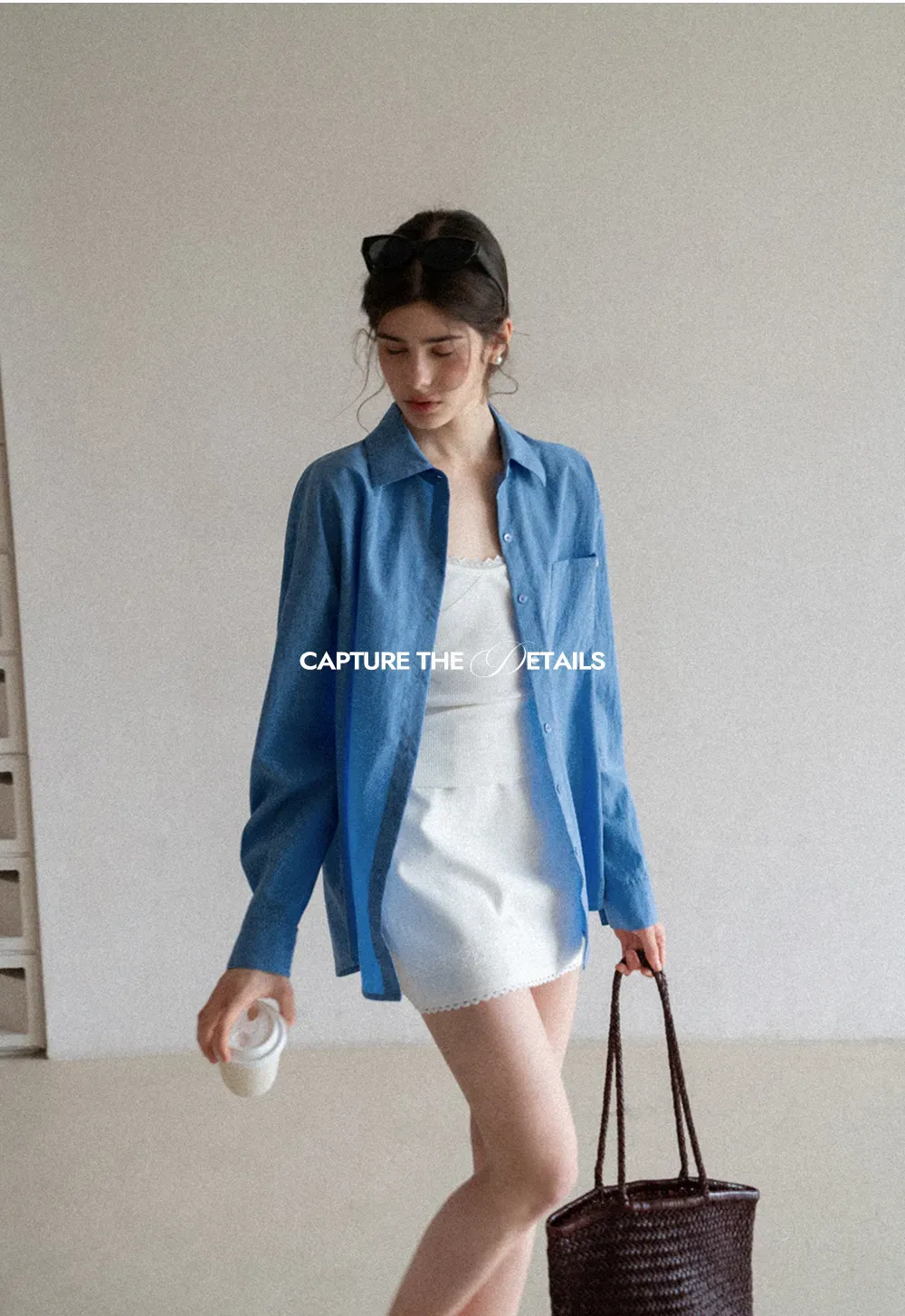 Long Sleeve Button Up Shirt with Collar