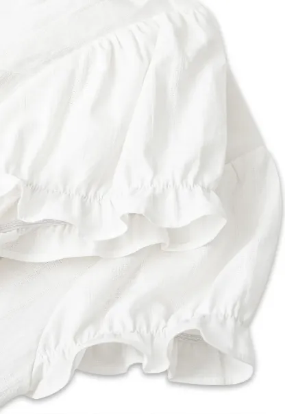 Ruffled Sleeve Bow Front Shirt