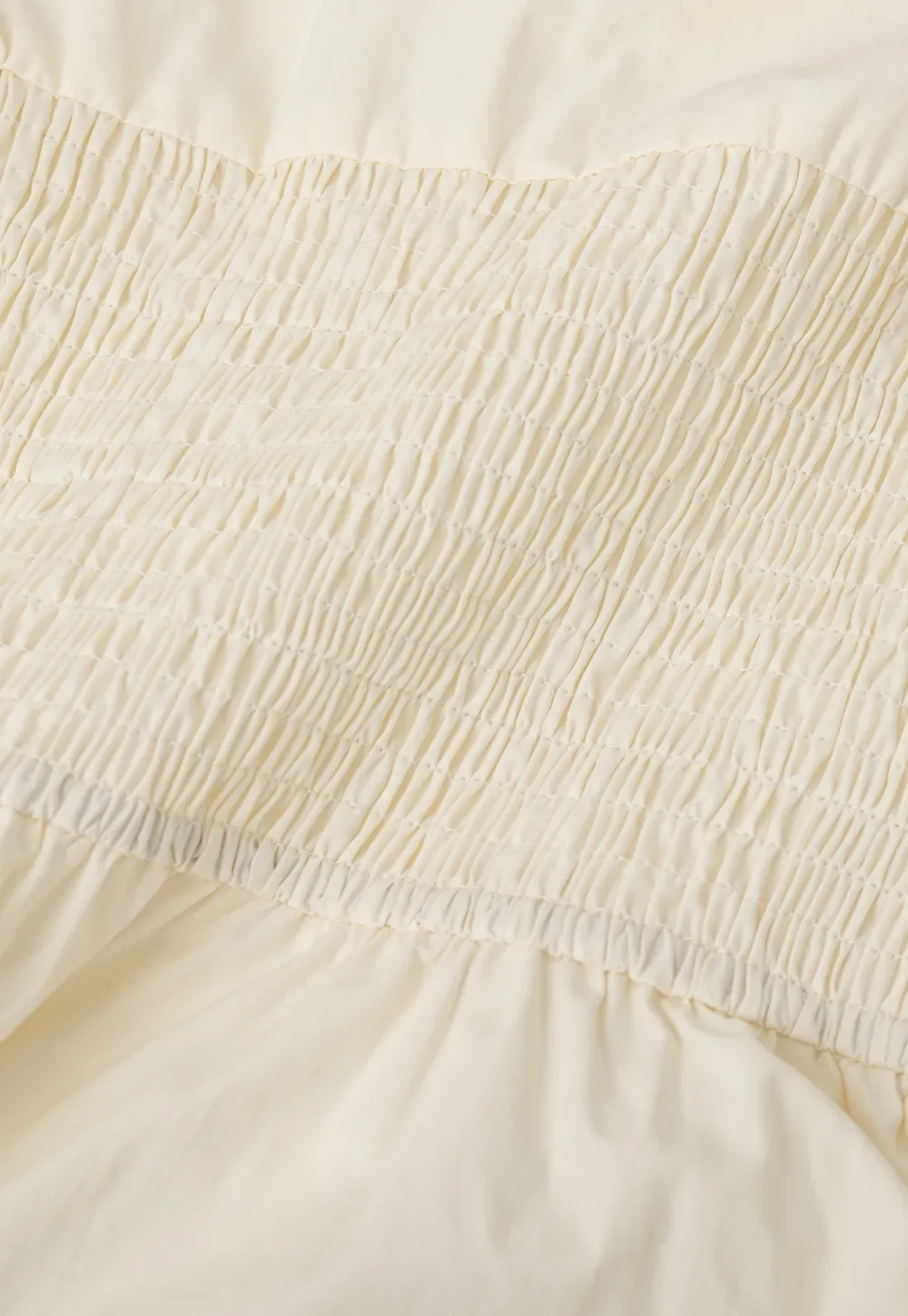 Puff Sleeve Peplum Top Shirt