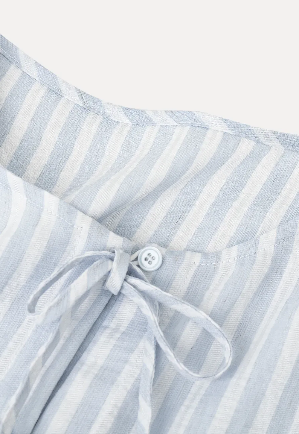 Puff Sleeve Ruched Front Shirt