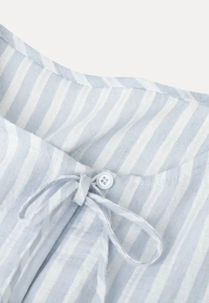Puff Sleeve Ruched Front Shirt