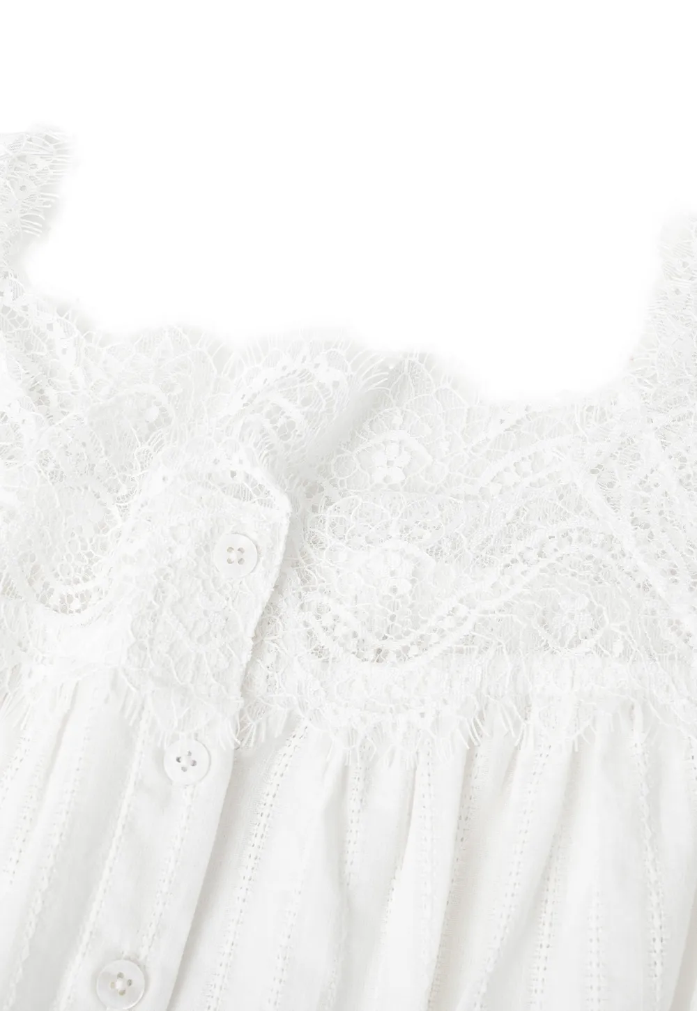 Lace Trim Puff Sleeve Top With Drawstring Waist Shorts Set