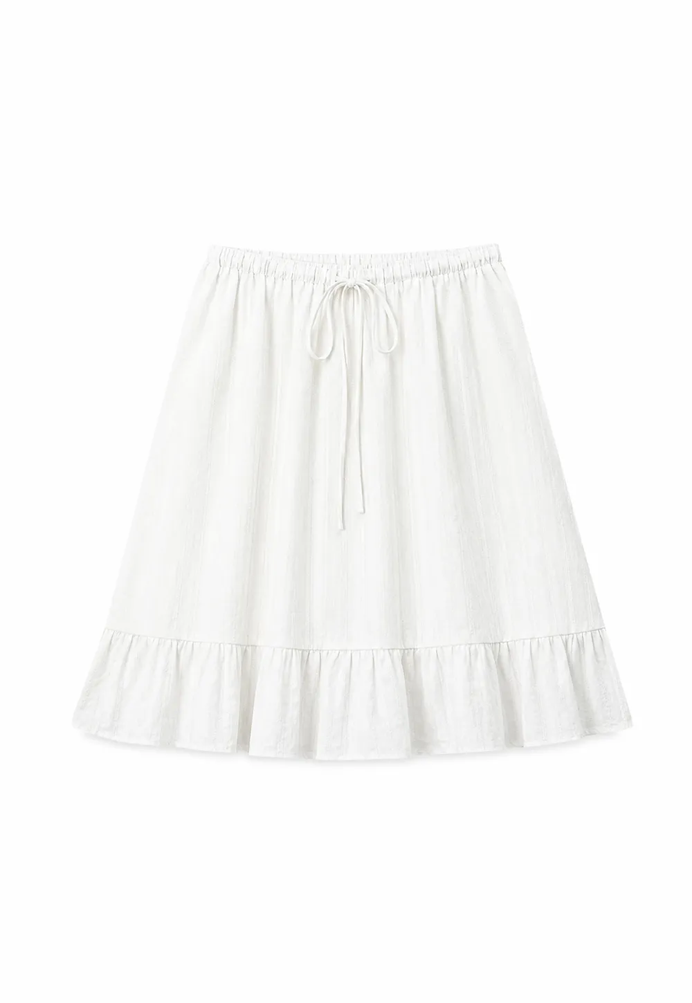 Lace Trim Puff Sleeve Top With Drawstring Waist Shorts Set