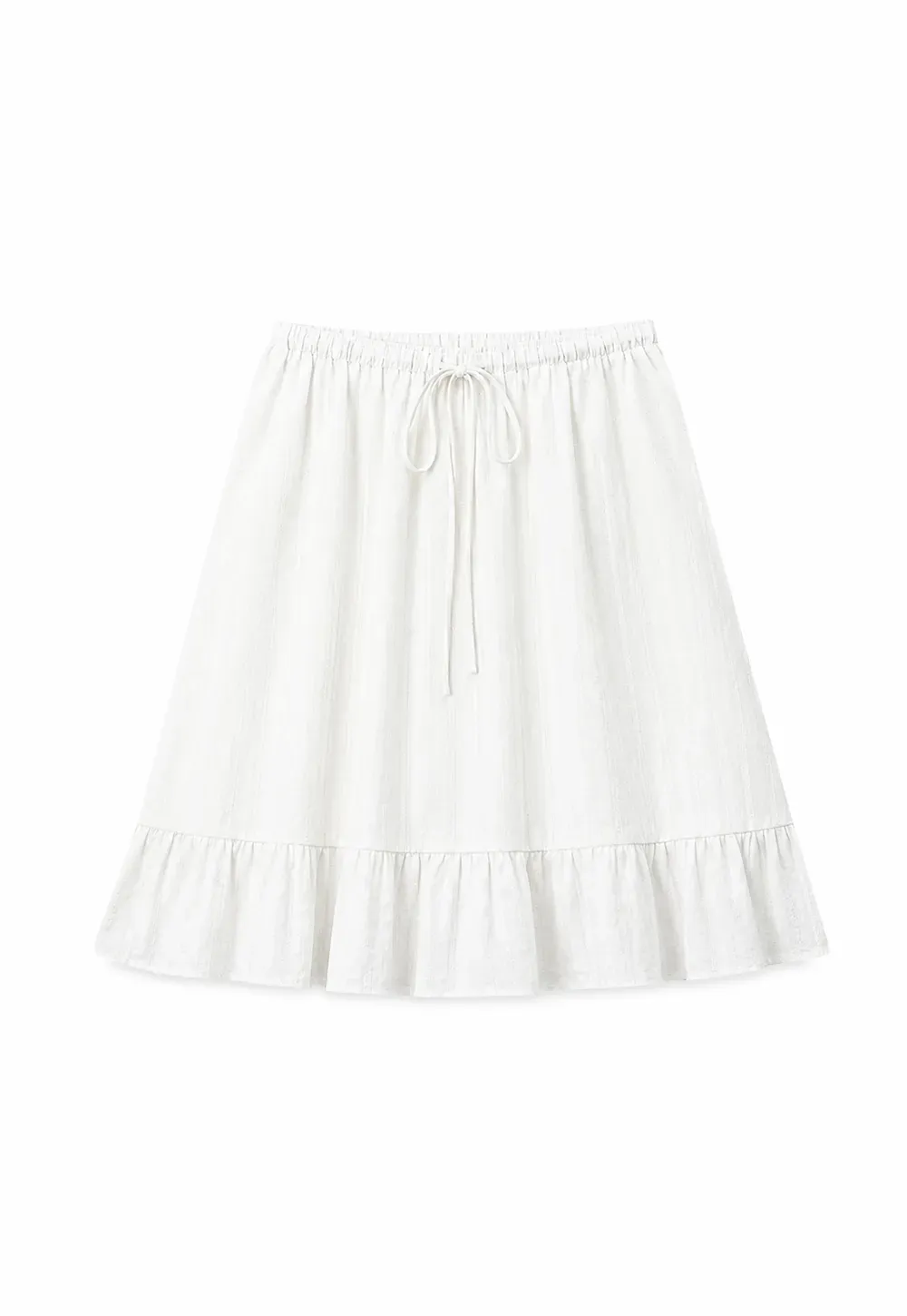 Lace Trim Puff Sleeve Top With Drawstring Waist Shorts Set