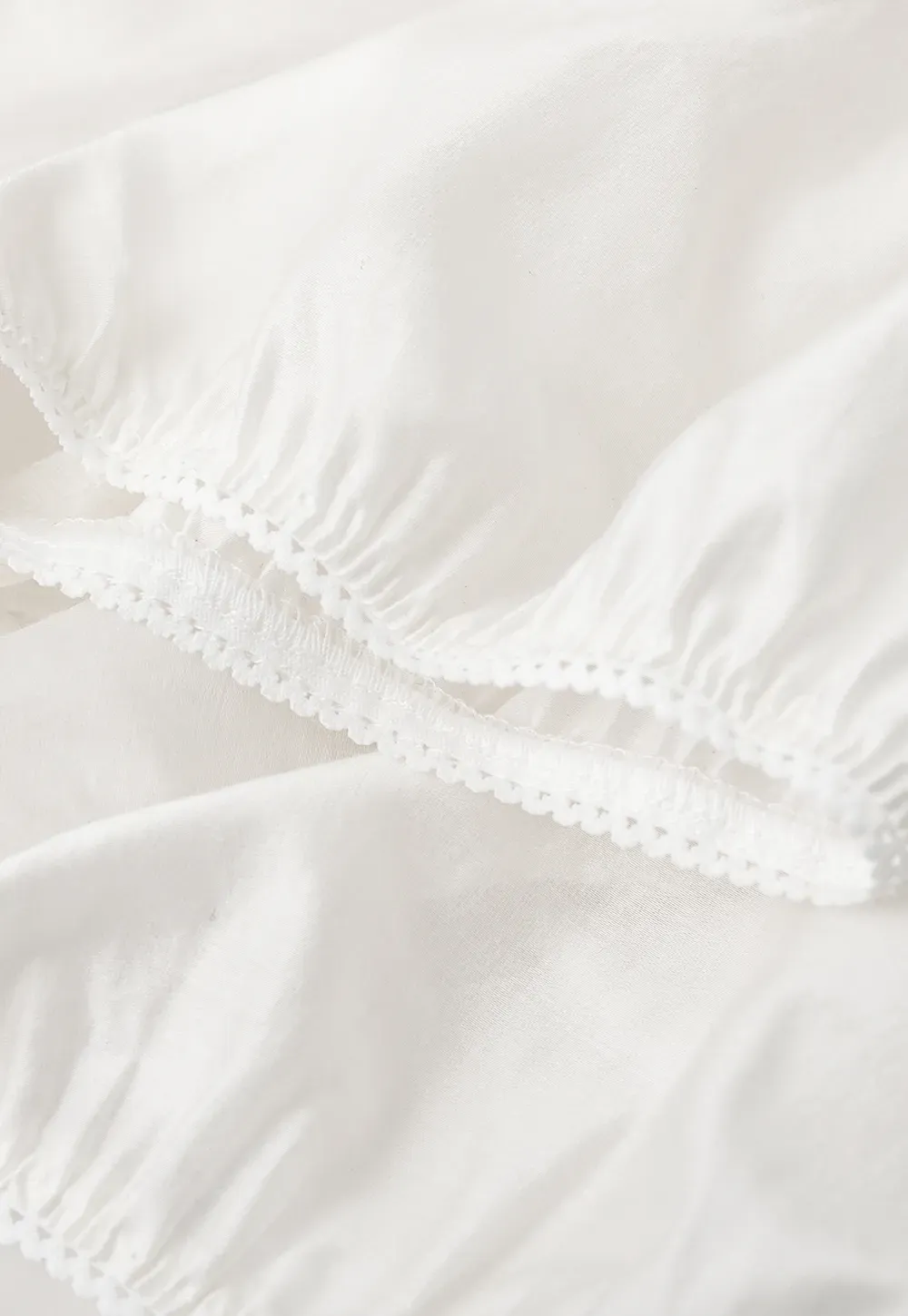 Short Sleeve Button Up Shirt with Collar and Puffed Sleeves