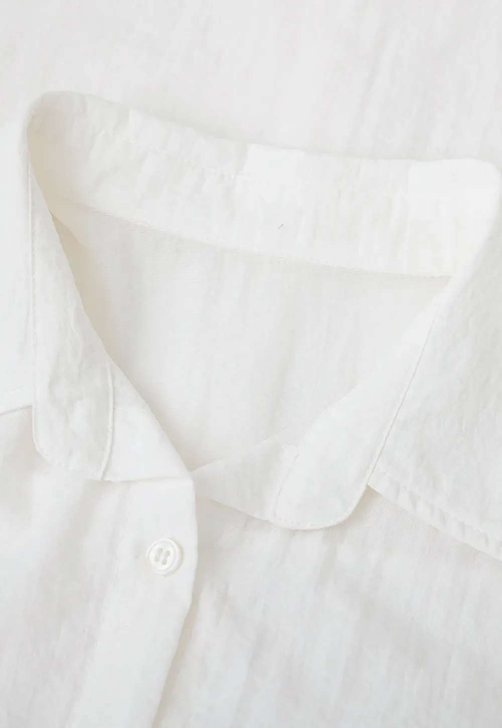 Short Sleeve Button Down Shirt with Braided Belt Detail