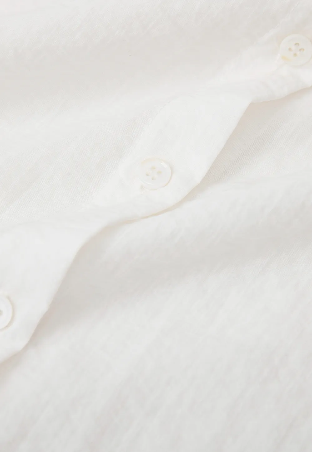Short Sleeve Button Down Shirt with Braided Belt Detail