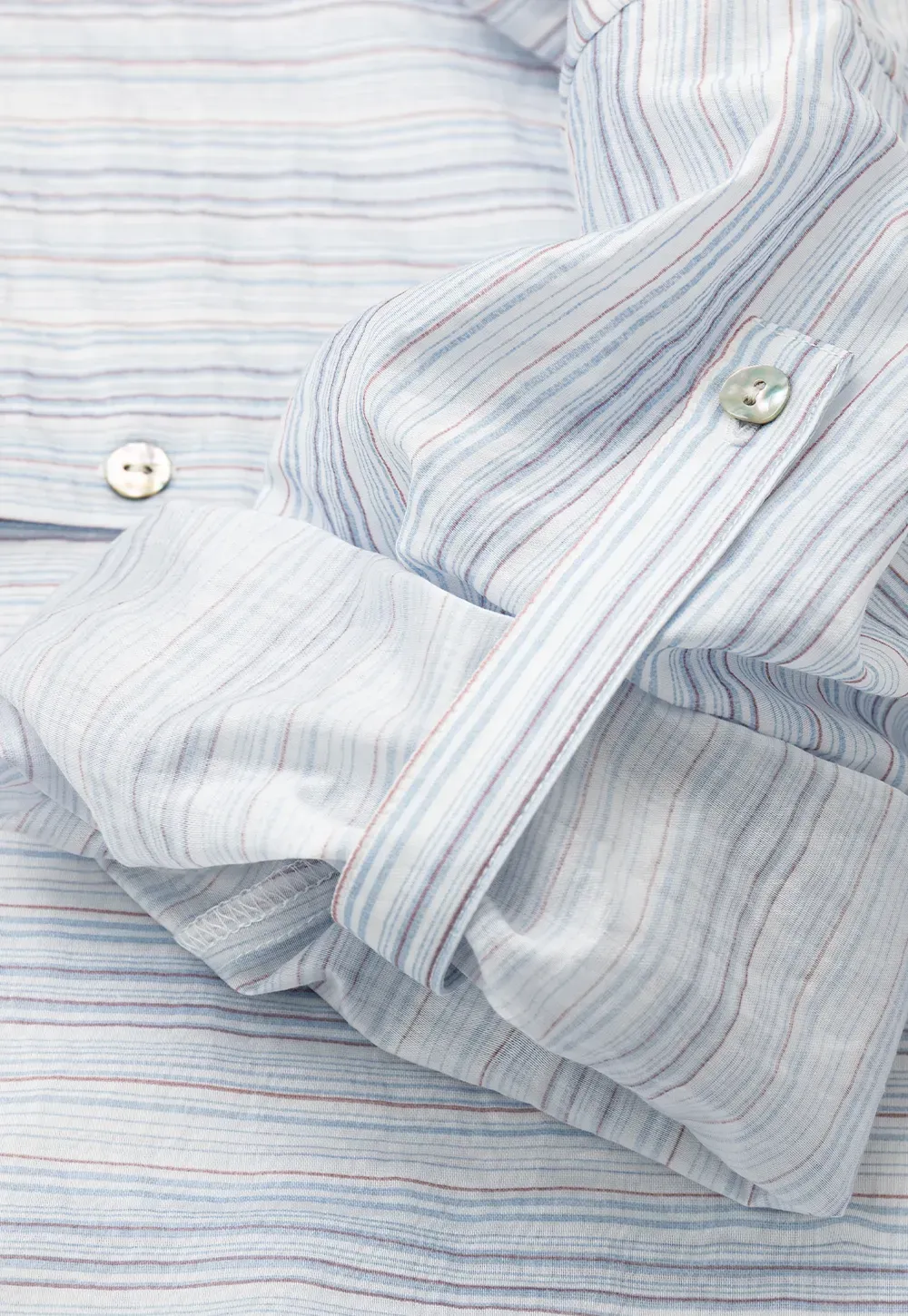 Oversized Striped Button Down Shirt