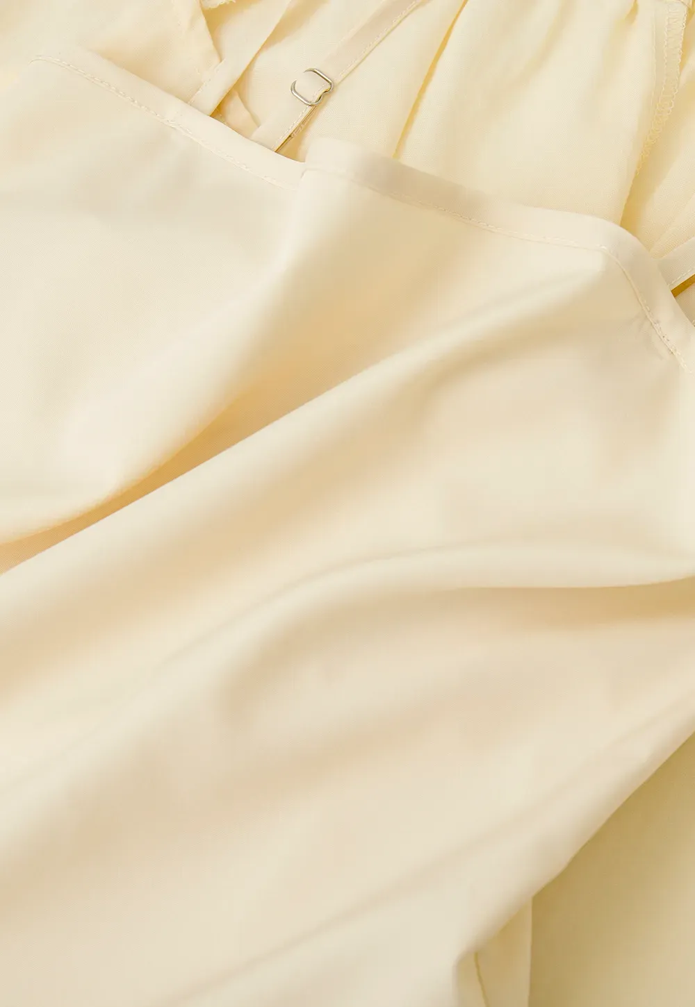Square Neck Ruffle Sleeve Tie Front Blouse