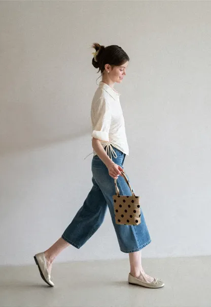 Drawstring Waist Button Down Shirt