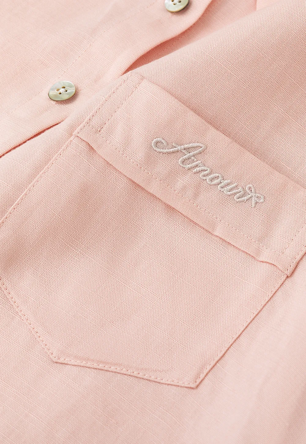 Short Sleeve Button Down Shirt with Roll Up Cuffs