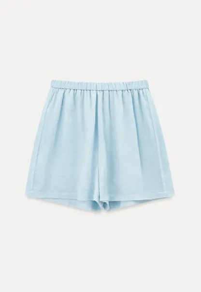 Sheer Ruffled Collar Button Up Shirt and Shorts Set