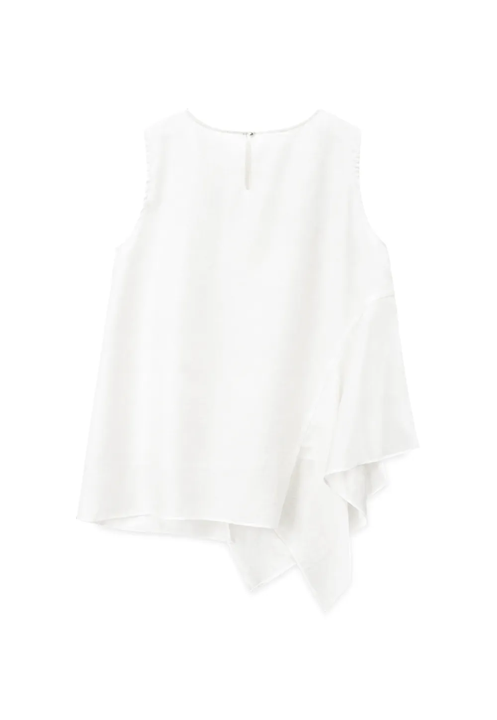 Asymmetrical Hem Sleeveless Top