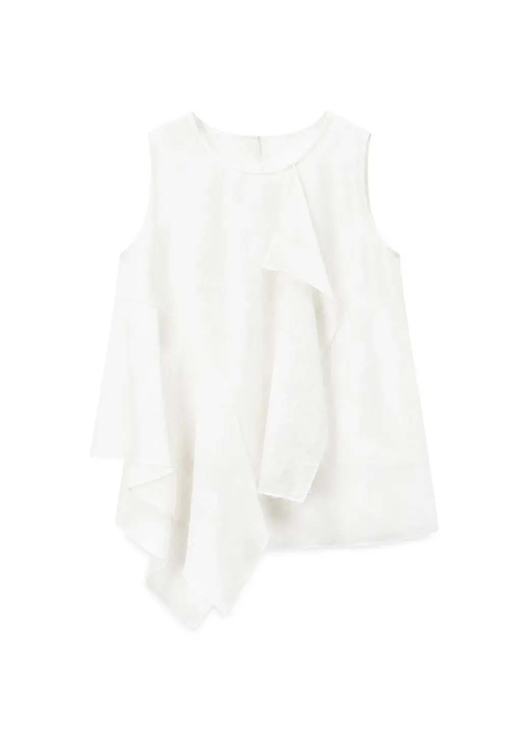 Asymmetrical Hem Sleeveless Top