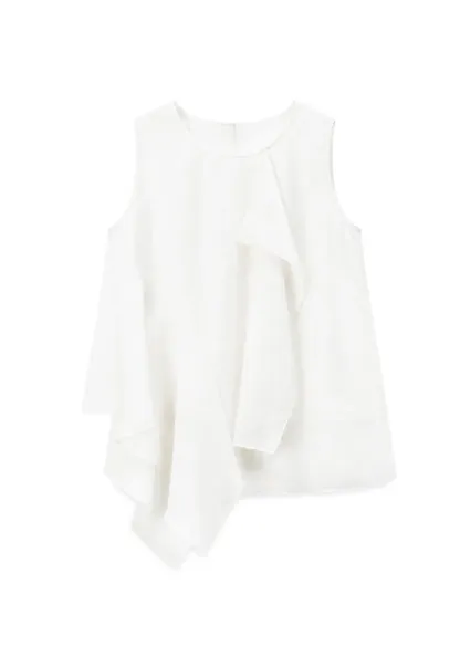 Asymmetrical Hem Sleeveless Top