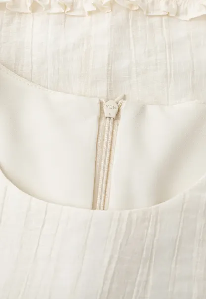Tiered Ruffle Sleeve Blouse