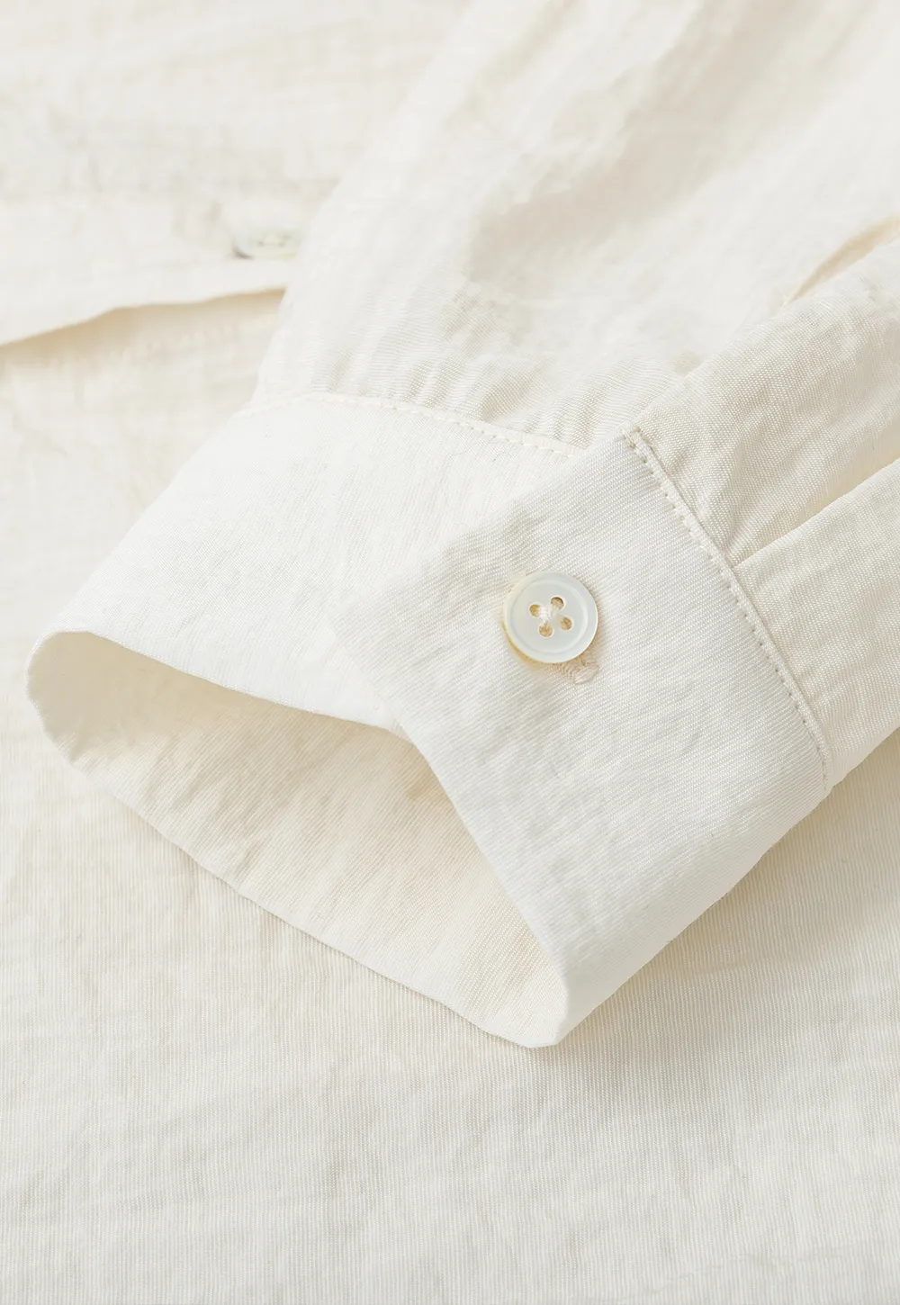 Bow Tie Neck Button Up Shirt