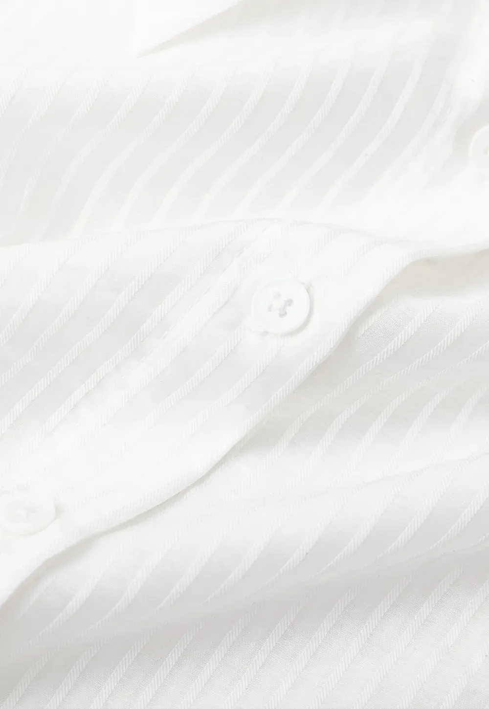 Sheer Textured Button Down Shirt