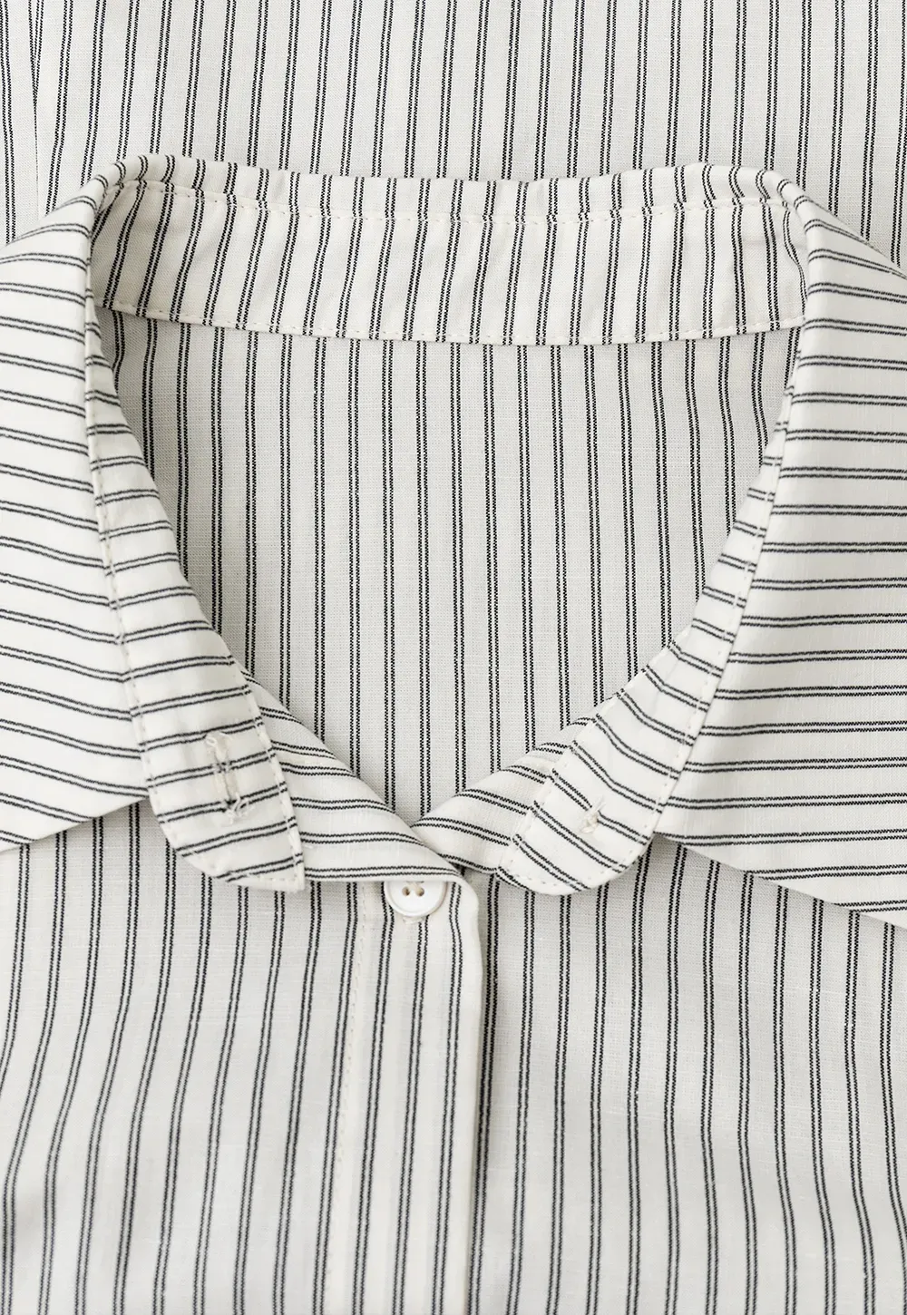 Striped Button Down Shirt with Roll Up Sleeves